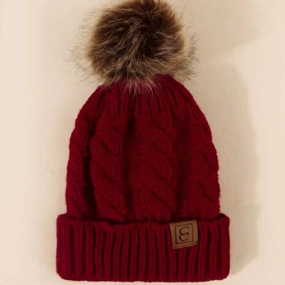 Pom Pom Beanie  - Picture 6 of 6